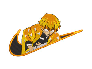 Zenitsu Agatsuma Nike, Nike Anime, Shoes Brand Logo